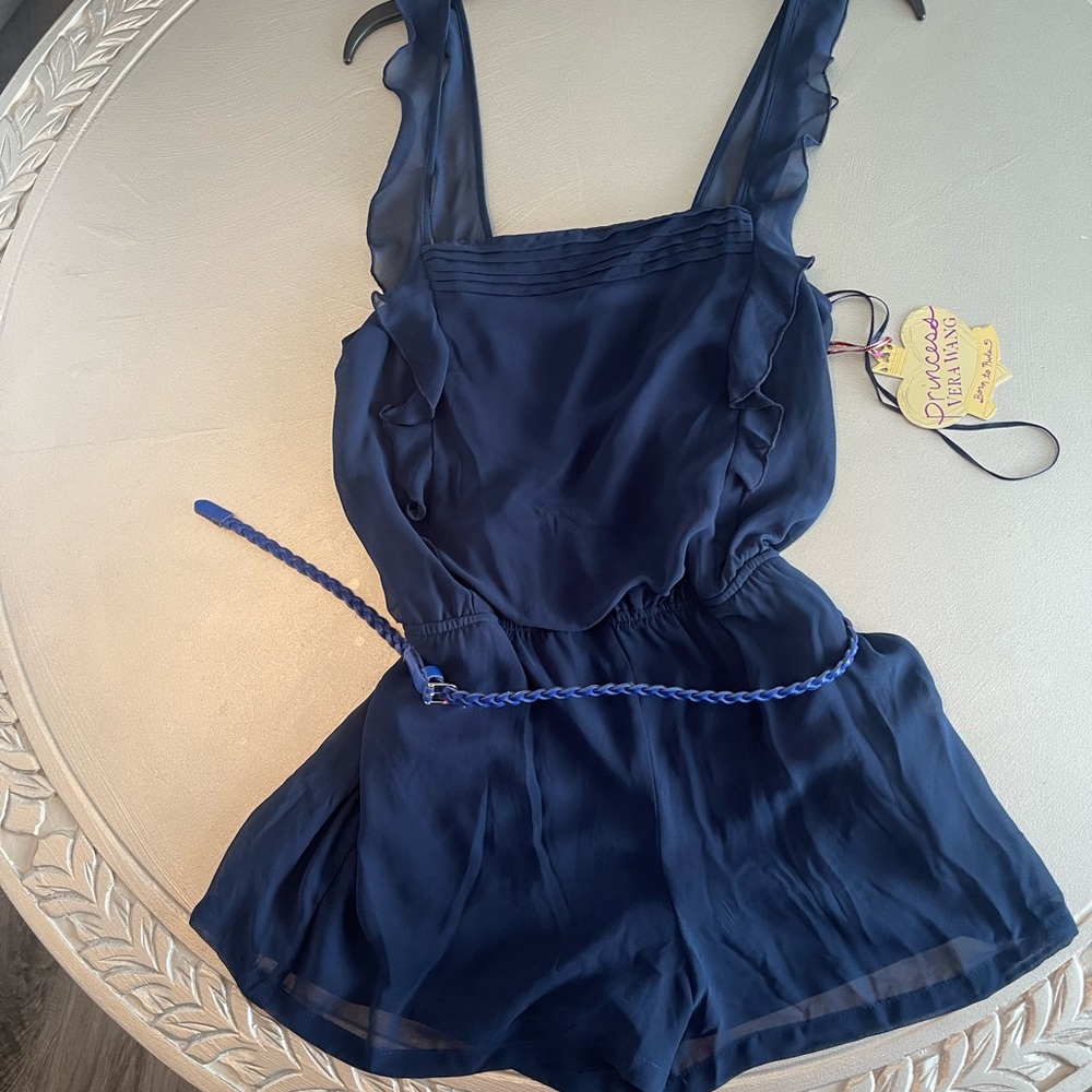 Princess Vera Wang Silk Romper M